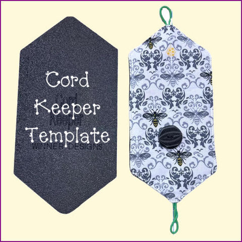 Cord Keeper Wrap Template