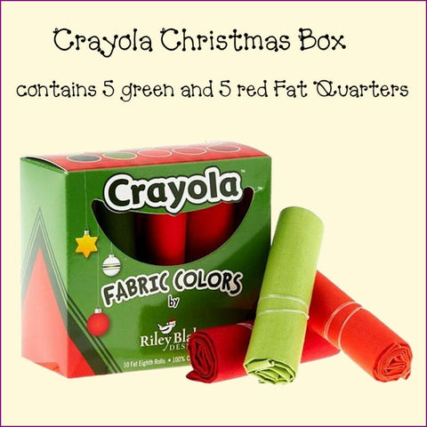 Crayola Christmas Box 10 piece Fat Eights