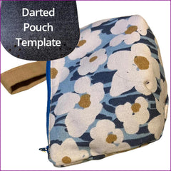 Darted Pouch Template