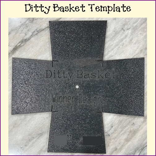 Ditty Basket Templates - Multiple Sizes