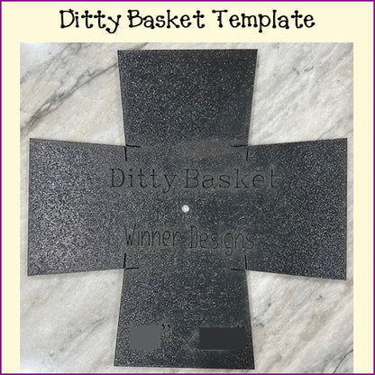 Ditty Basket Templates - Multiple Sizes