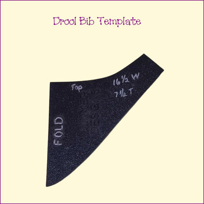 Drool Bib Template