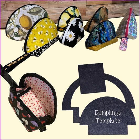 Dumpling Templates, (7 sizes!) Fussy Cuts, Gussets/Inserts, Bundles