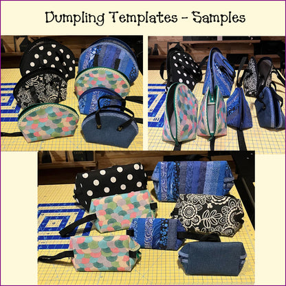 Dumpling Templates, (7 sizes!) Fussy Cuts, Gussets/Inserts, Bundles