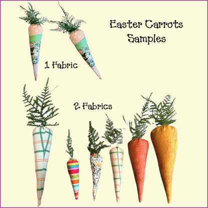 Easter Eggs, Carrots/Trees