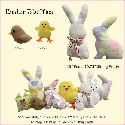 Easter Stuffies - Bunnies, Peeps, Chicks
