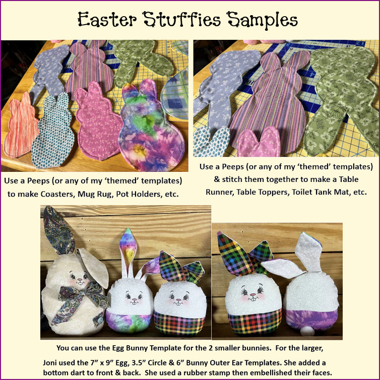 Easter Stuffies - Bunnies, Peeps, Chicks