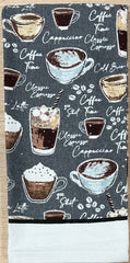 Towels for Towel Toppers - Coffee, Wine