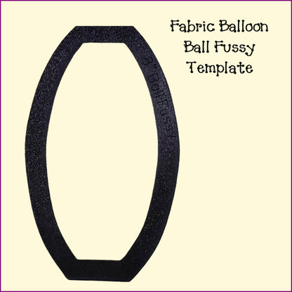 Fabric Balloon Ball + Hexi Template Set