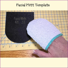 Facial Mitt Template