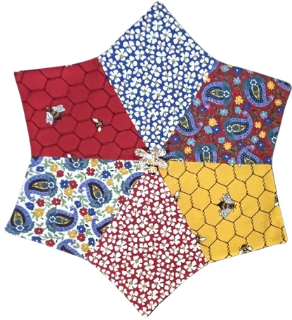 Lemoyne Star Periwinkle Templates