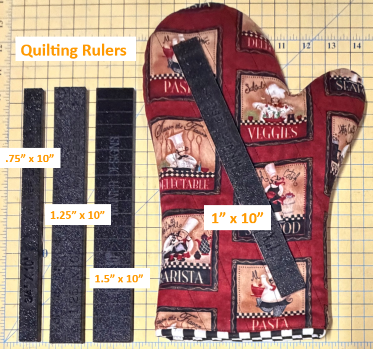 Oven Mitt Templates: Shorty, Shorty Long, for Men