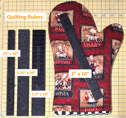 Oven Mitt Templates: Shorty, Shorty Long, for Men