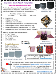 Stephanie Stash Pouch Templates