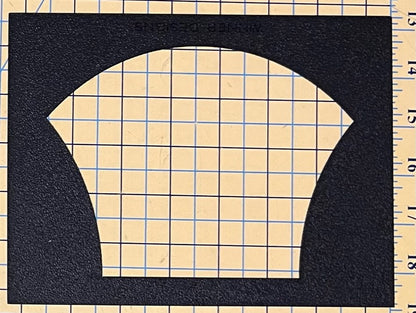 Towel Topper - Apple Core & Fussy Cut Frame V2