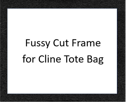 Cline (Klein) Large Tote Template