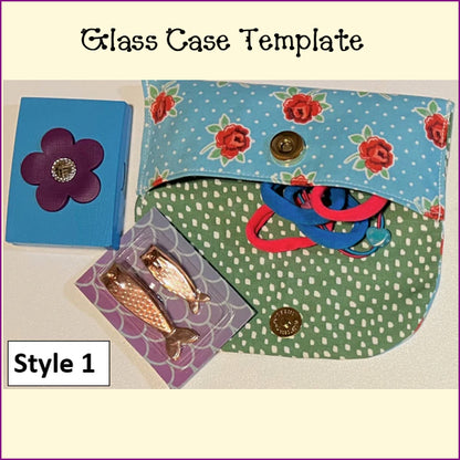 Glasses Case Templates - 2 Styles