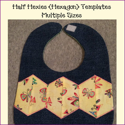 Half Hexies (Hexagon) - Multiple Sizes