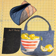 Half Purse Template