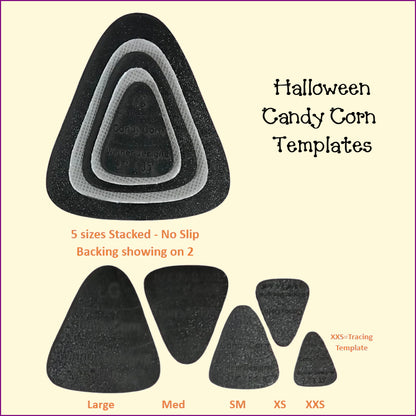 Halloween Candy Corn Templates