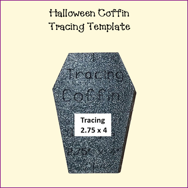 Halloween Coffin Templates