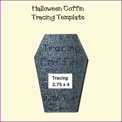Halloween Coffin Templates