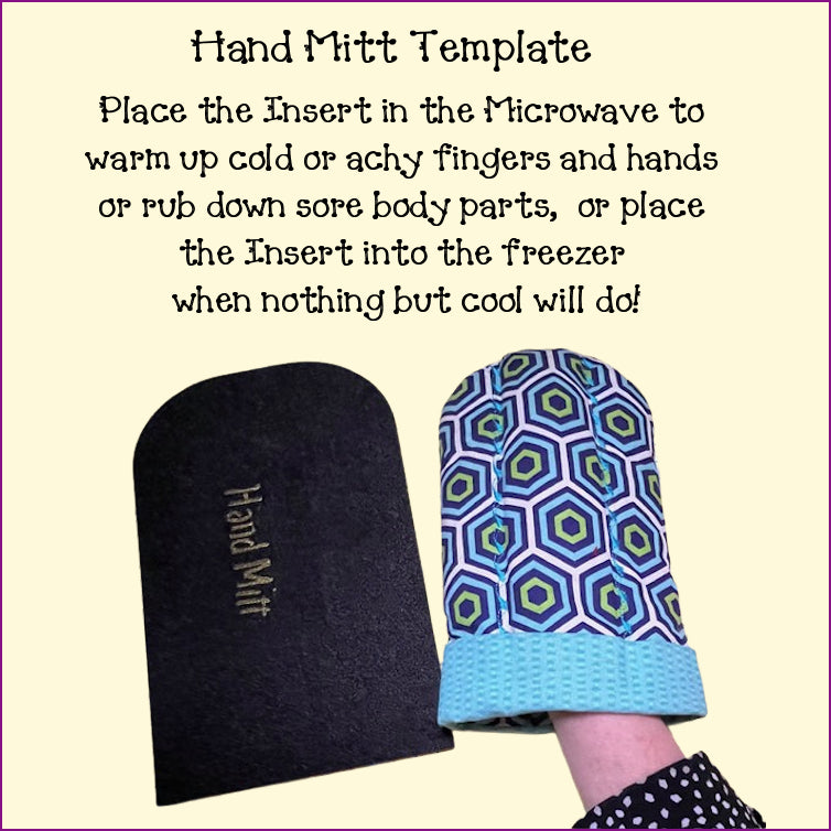 Hand Mitt and/or Warmer Insert Template