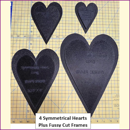Heart Templates - Symmetrical