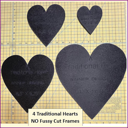 Heart Templates - Traditional
