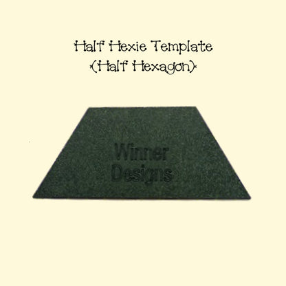 Half Hexies (Hexagon) - Multiple Sizes