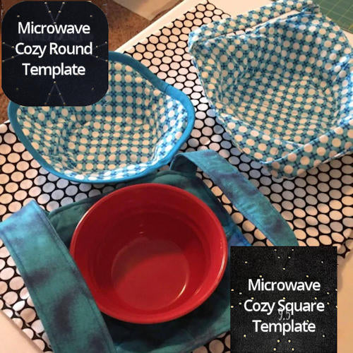 Microwave Bowl Cozy Individual Square or Round