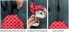 Towel Topper - Apron Loop Template