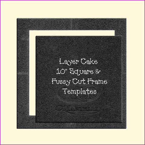 Layer Cake 10" Square & Fussy Cut Frame