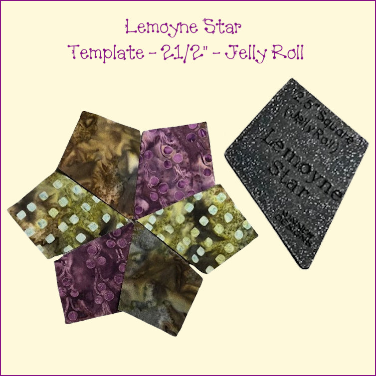 Lemoyne Star Periwinkle Templates