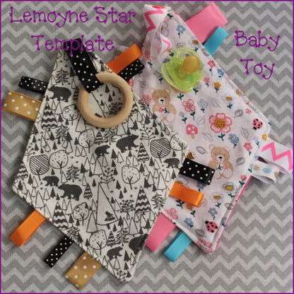 Lemoyne Star Periwinkle Templates