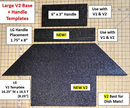 Open Wide Pouch Templates - V1 & V2!