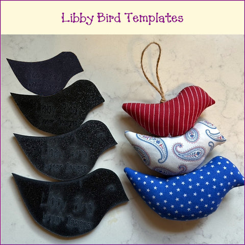 Libby Bird Templates and Fussy Cut Frames