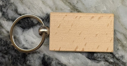 Laser Engraved Key Chains