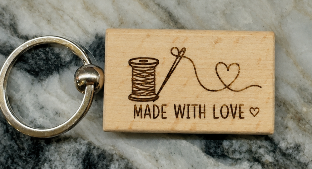 Laser Engraved Key Chains