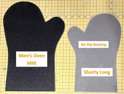 Oven Mitt Templates: Shorty, Shorty Long, for Men