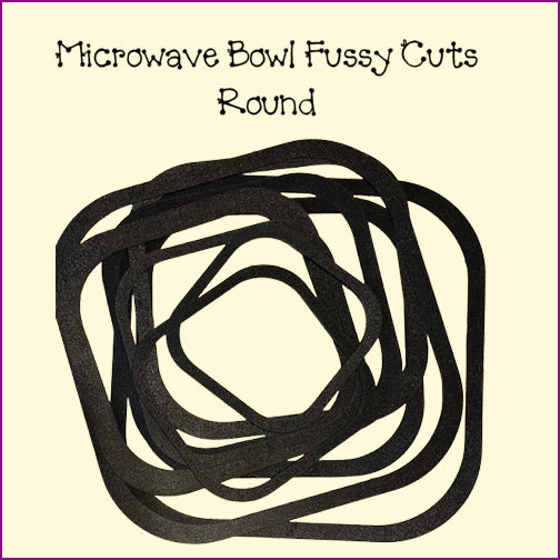 Microwave Bowl Fussy Cuts