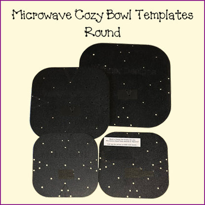 Microwave Bowl Cozy Bundles Round or Square