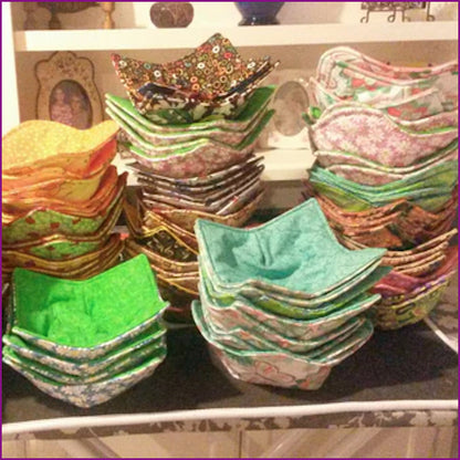 Microwave Bowl Cozy Individual Square or Round