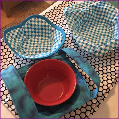Microwave Bowl Cozy Individual Square or Round