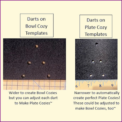 Microwave Plate Cozy Templates