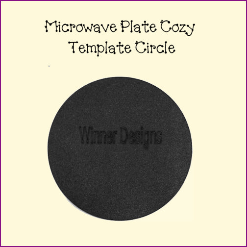 Microwave Plate Cozy Templates