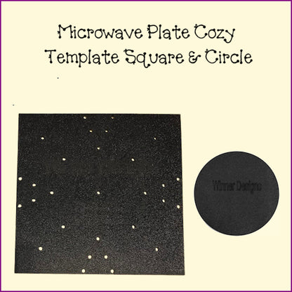 Microwave Plate Cozy Templates