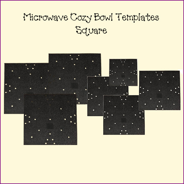 Microwave Bowl Cozy Bundles Round or Square