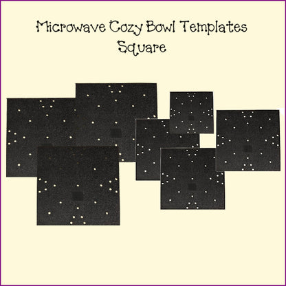 Microwave Bowl Cozy Bundles Round or Square