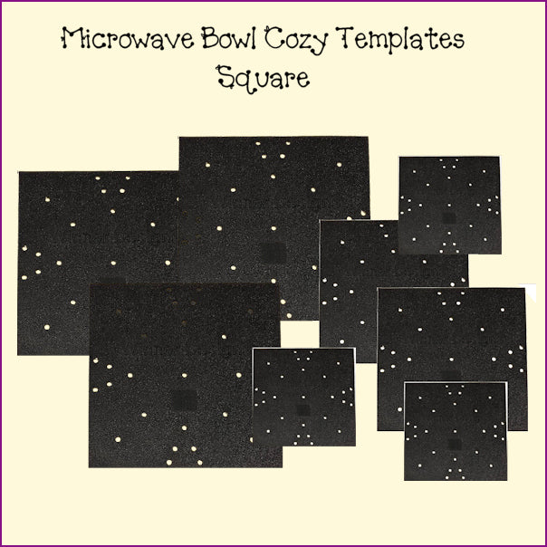 Microwave Bowl Cozy Bundles Round or Square